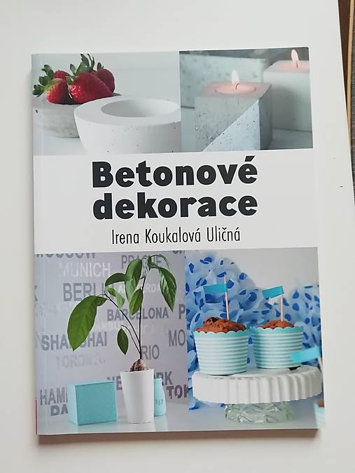 Návody a literatúra - Kniha - Betonové dekorace - 17134902_