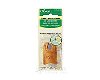 Galantéria - Kožený náprstok obojstranný, Clover (616) - 17135751_