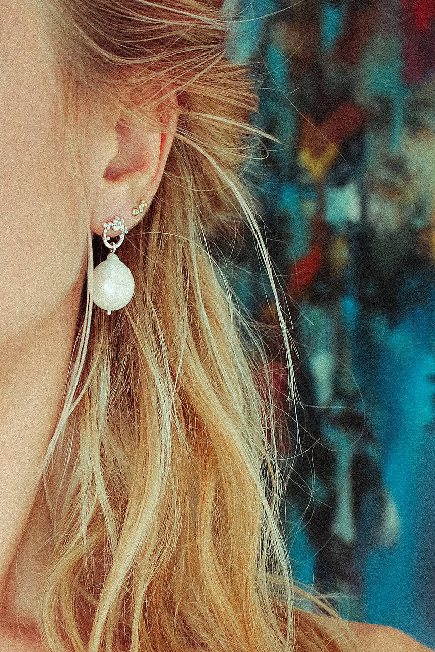 Strieborné náušnice - Bokeh Soul