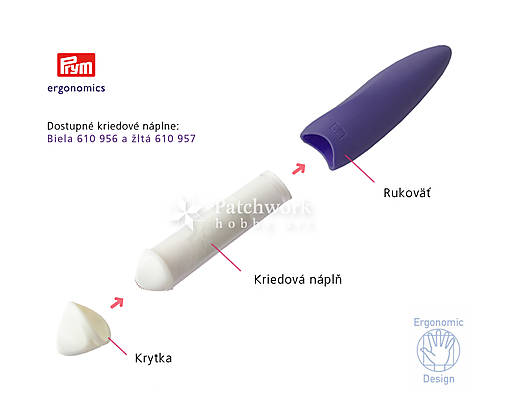 Značkovacie koliesko ozubené s kriedou Prym (610 955)