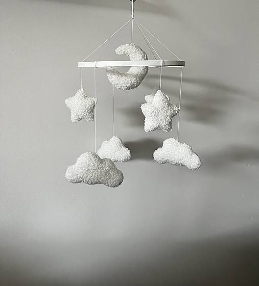 Hračky - Kolotoč nad postieľku - 17143390_