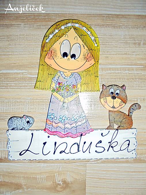 Tabuľky - Menovka - dievča - 17148040_