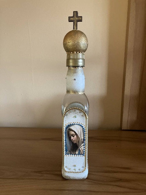 Nádoby - Fľaštička na trojkráľovú svätenú vodu  - 17150551_