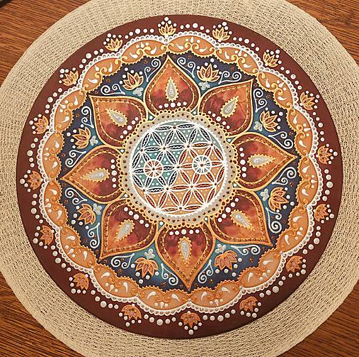 Dekorácie - Partnerská Jin Jang mandala - 17151109_