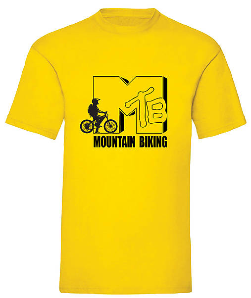 Pánske oblečenie - MTB - mountain biking pánske (L - Žltá) - 17153650_