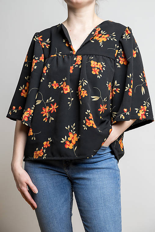 Blúzky a košele - Blúzka (univerzálna veľkosť) - 17153348_