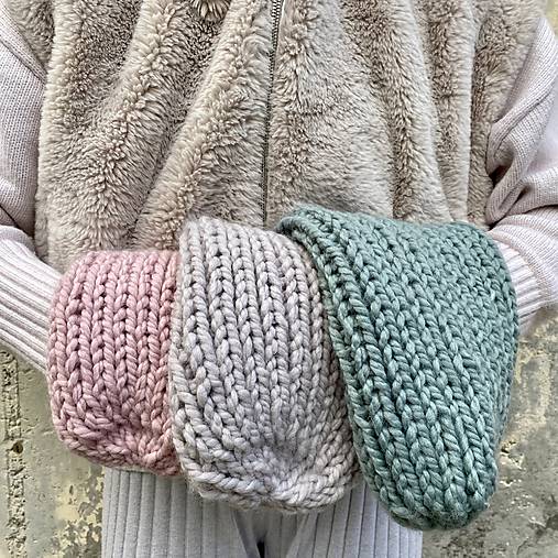 Čiapky, čelenky, klobúky - ČapiČiskO s vlnOu - 17153920_