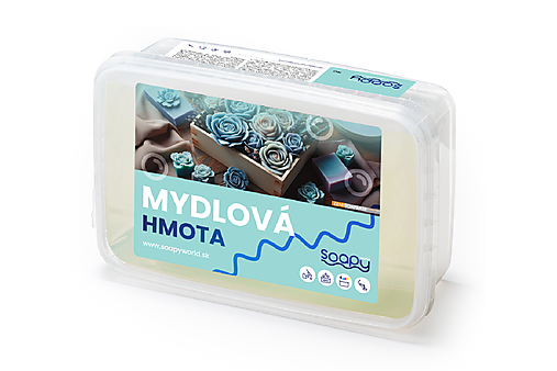 Suroviny - Mydlová hmota Soapy Shea Clear - 17155932_