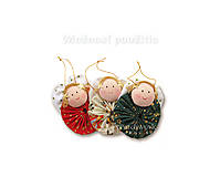 Galantéria - Yo-yo šablóna "L" Clover (8701) - 17157113_