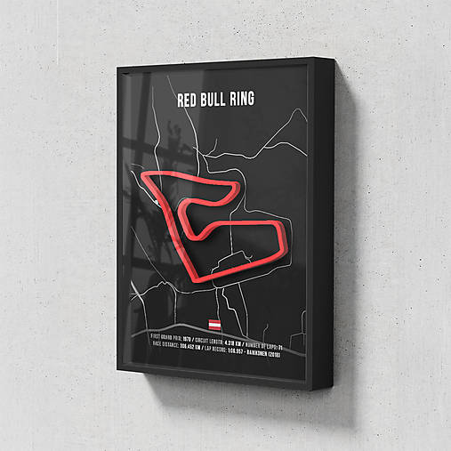 Obrazy - 3D poster Red Bull Ring Formula 1 - 17157503_