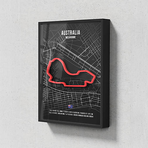 Obrazy - 3D poster Australian Grand Prix Formula 1 - 17157963_