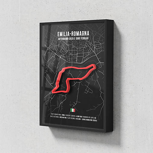 Obrazy - 3D poster Imola Talianska Grand Prix Formula 1 - 17158281_