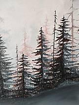 Obrazy - Stred Duše - Stromy v hmle II. - 17161329_