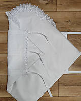 Detský textil - Madeirová zavinovačka vhodná na krst - M12 - 17162110_