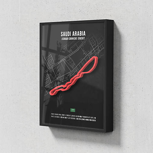Obrazy - 3D poster SAUDI ARABIAN GRAND PRIX Formula 1 - 17164226_