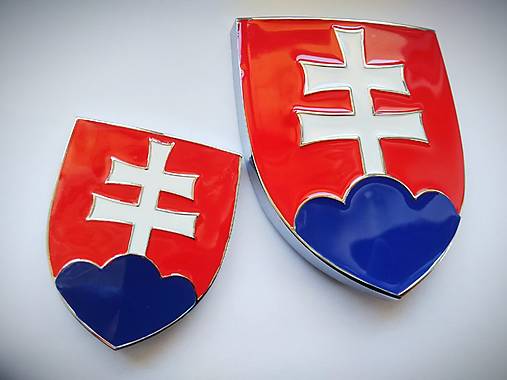 Magnetky - 3D magnetka s príbehom - Slovenský znak - malý - 17164620_