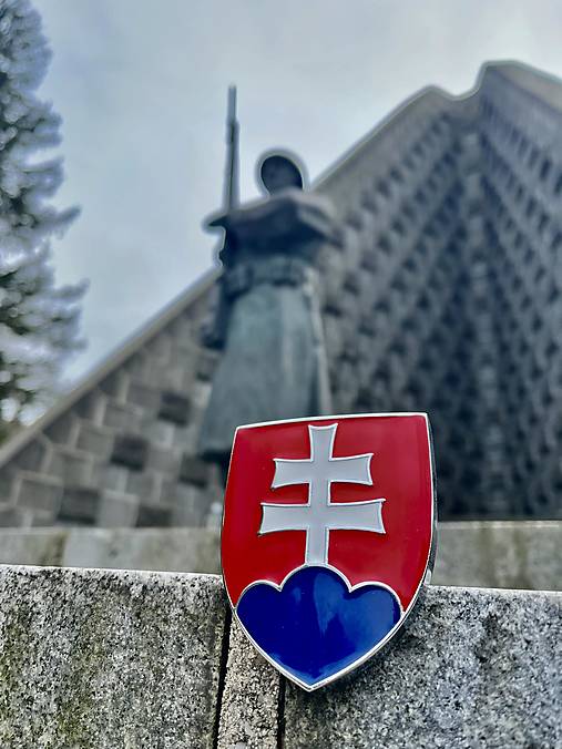Magnetky - 3D magnetka s príbehom - Slovenský znak - veľký - 17164639_