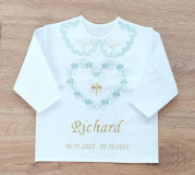 Detské oblečenie - Košieľky na krst - 17166326_