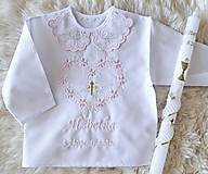 Detské oblečenie - Košieľky na krst - 17166401_