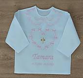 Detské oblečenie - Košieľky na krst - 17166402_