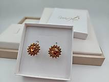 Náušnice - náušnice rivoli topaz - 17167507_