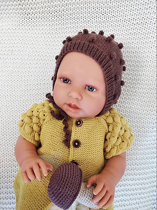 Detské oblečenie - Horčicová vestička 100% Baby merino - 17166890_
