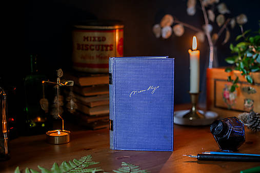 Papiernictvo - Victor Hugo - upcyklovaný skicár na kreslenie - 17166143_