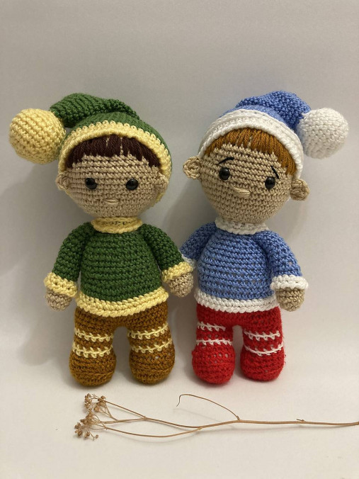 Hračky -  Hačkovaní chlapci 2 x - 17167128_