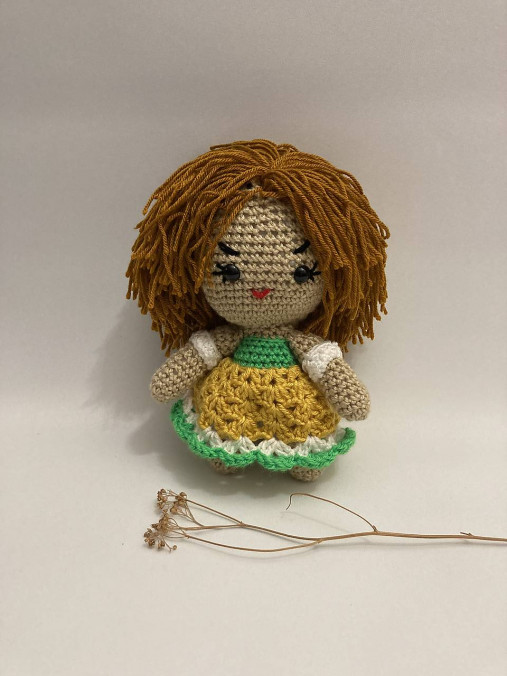 Hračky -  Bábiky /dievčatko/veselá Ryšavá šibalka - 17167158_