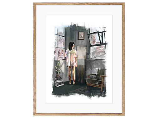 Grafika - Mirror mirror -  fine art print - 17169464_