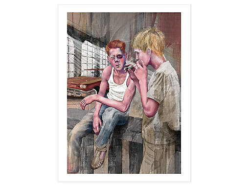 Grafika - Mechanici - fine art print - 17169529_