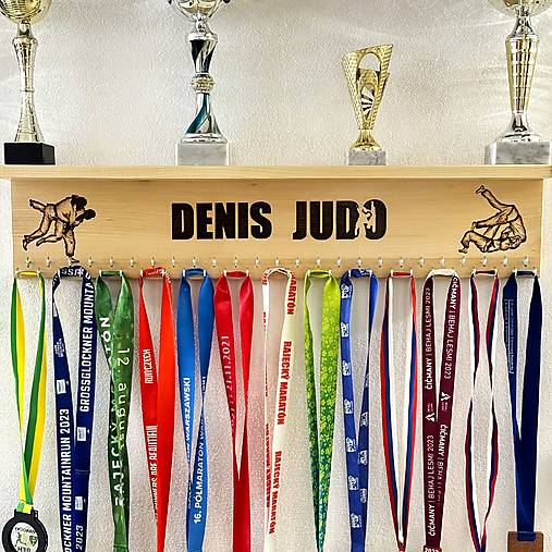 Dekorácie - Judo polička - 17170449_