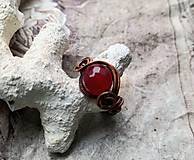 Prstene - Antikovaný karneol - 17172074_
