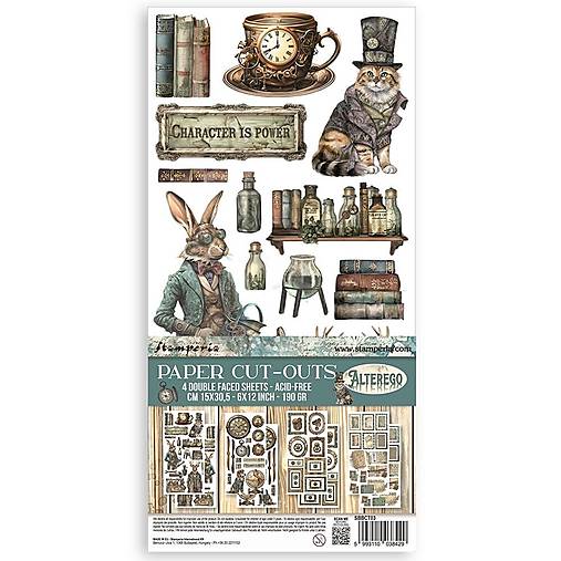 Papier - Stamperia Alterego papierové výrezy SBBCT03 - 17175346_