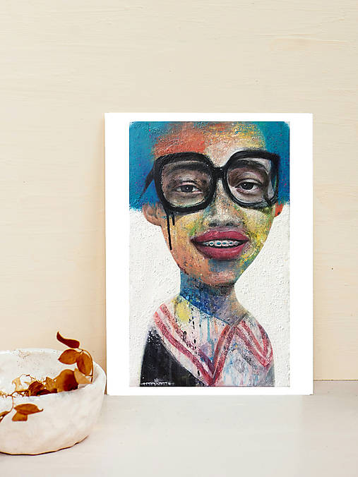 Grafika - Lady Parrot - grafika - 17174892_