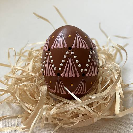 Dekorácie - hnedé a ružové (Hnedá) - 17175585_