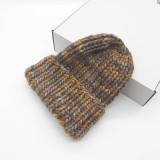 Čiapky, čelenky, klobúky - CHUNKY exclusive merino čiapka (karamelovosivá) - 17177160_