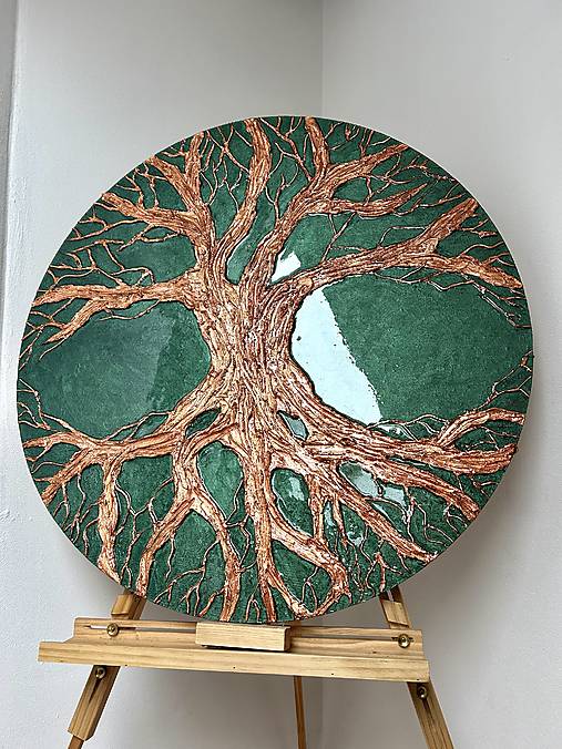 Obrazy - Copper wood - 17177738_