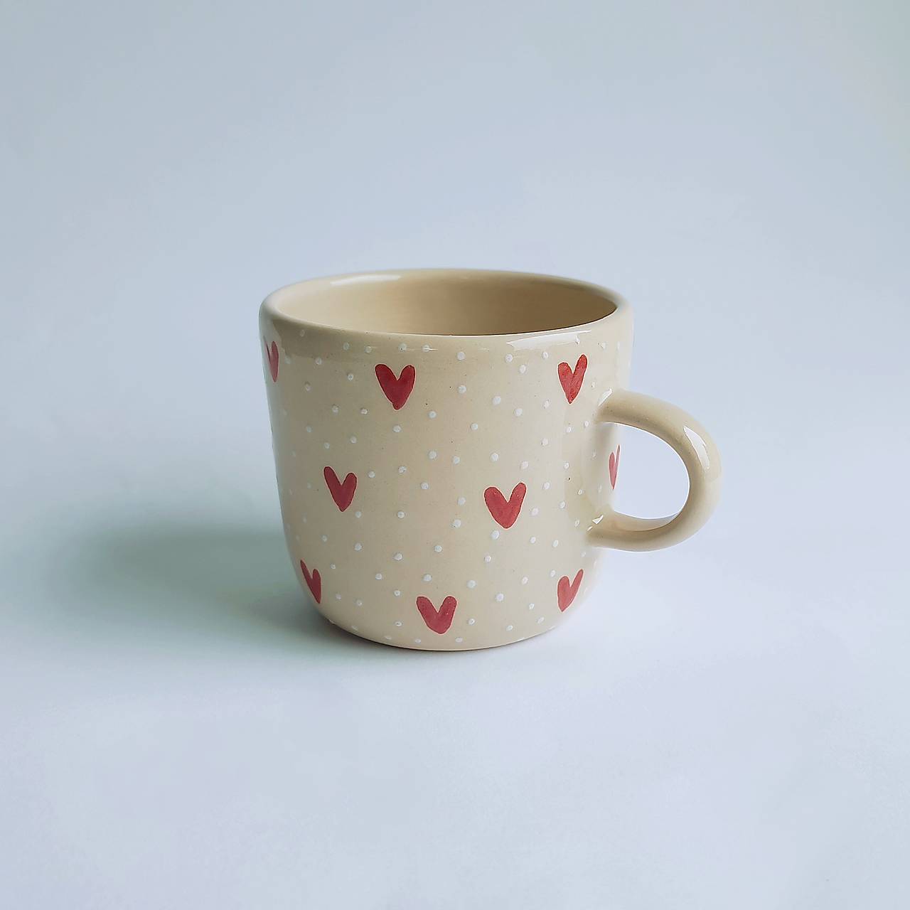 Šálka srdiečková