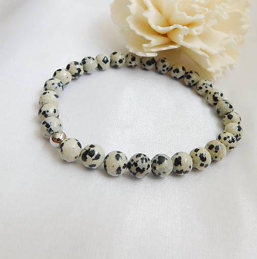 Náramky - Náramok jaspis dalmatínsky - 17181531_