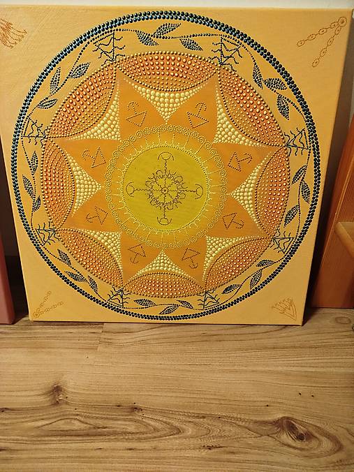 Obrazy - Partnerská mandala EL´ACHAI - 17182507_