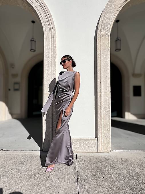 Šaty - Dlhé šaty - 17182473_