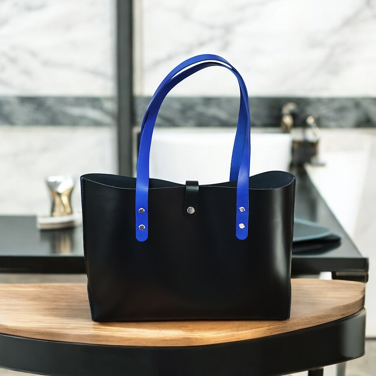 Kožená dámska taška