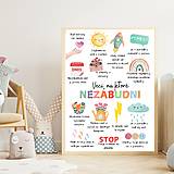 Obrazy - Plagát Afirmácie pre deti PDF (A2) - 17181005_