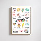 Obrazy - Plagát Afirmácie pre deti PDF (A2) - 17181006_