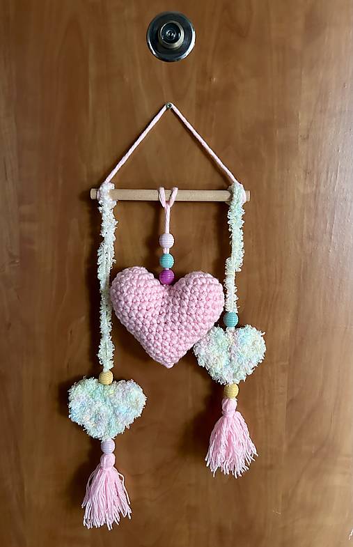 Dekorácie - Dekoračné srdiečka - 40cm - 17180476_