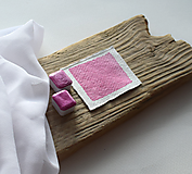 Farby-laky - Akvarelová farba, metalická- Flamingo - 17183079_