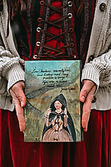 Knihy - Kniha s maľovanou väzbou (Jana Eyrová) - 17183076_