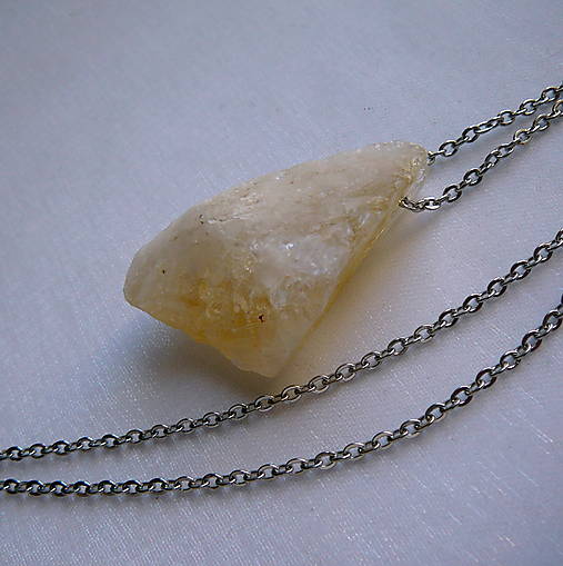 Náhrdelníky - Citrínový - 17183736_