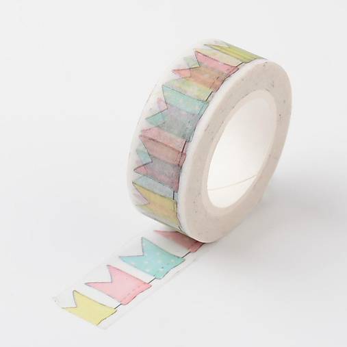 Papier - washi páska - vlajky - 17182631_